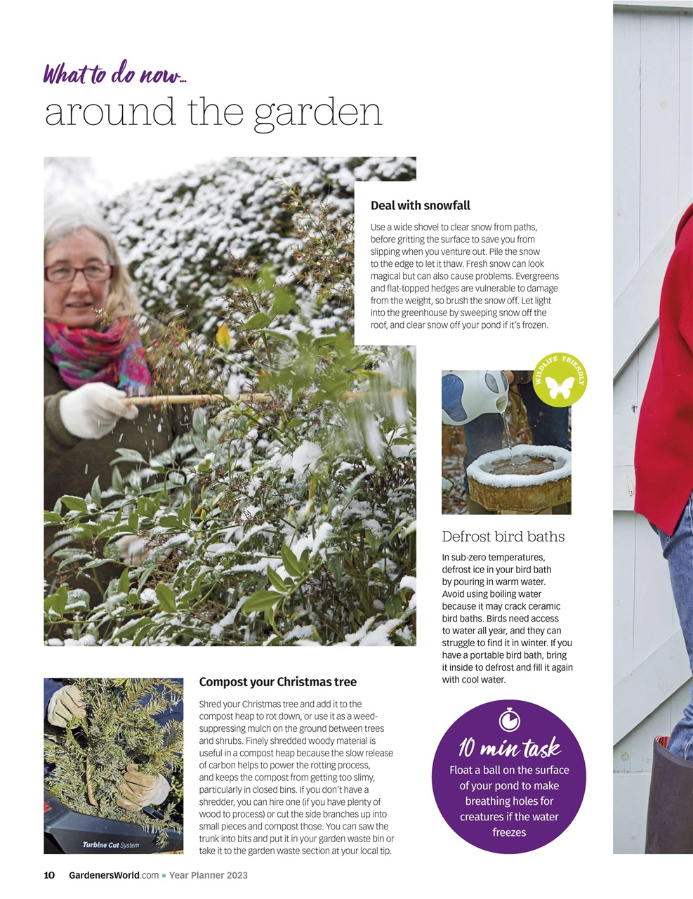BBC Gardeners’ World Magazine Preview Pages