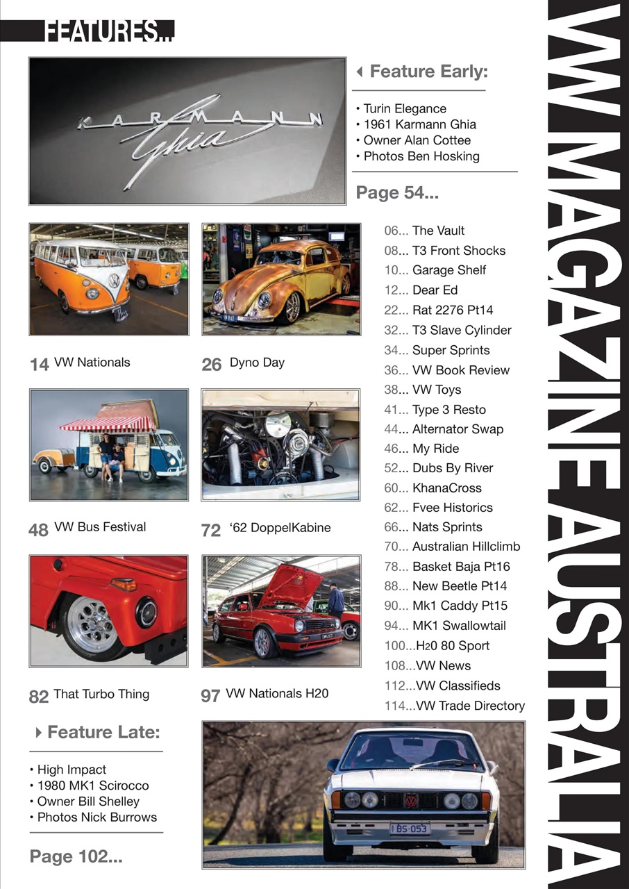 VW Magazine Australia Preview Pages