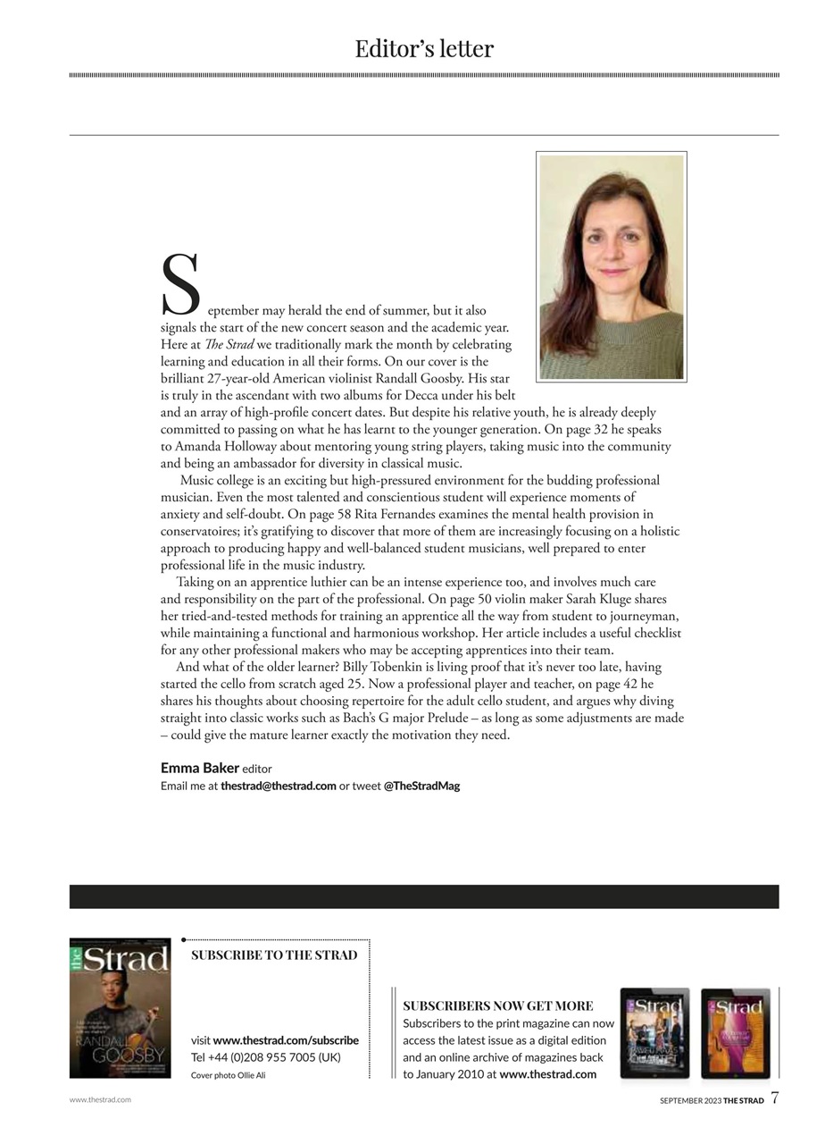 The Strad Preview Pages