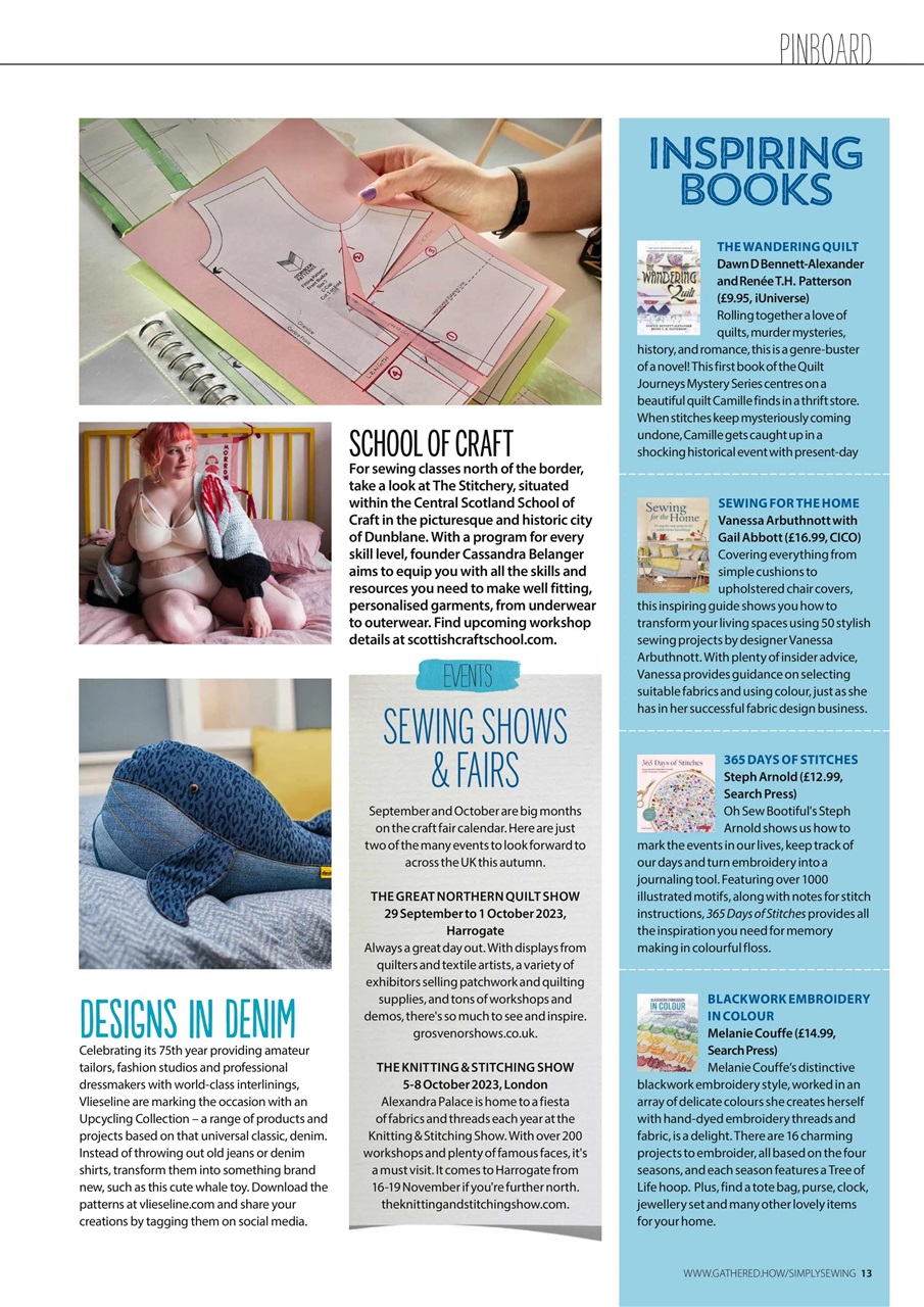 Simply Sewing Preview Pages