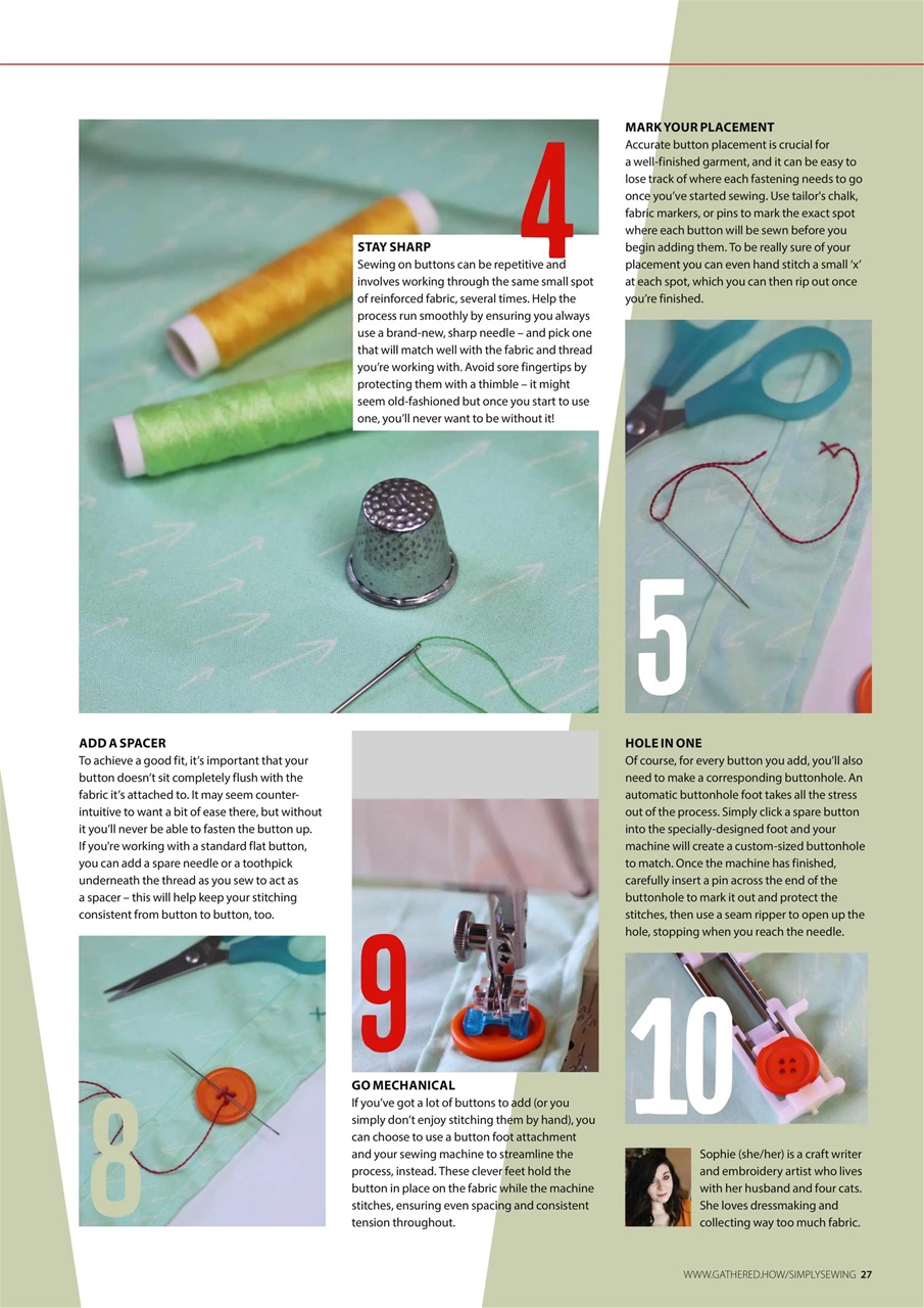 Simply Sewing Preview Pages