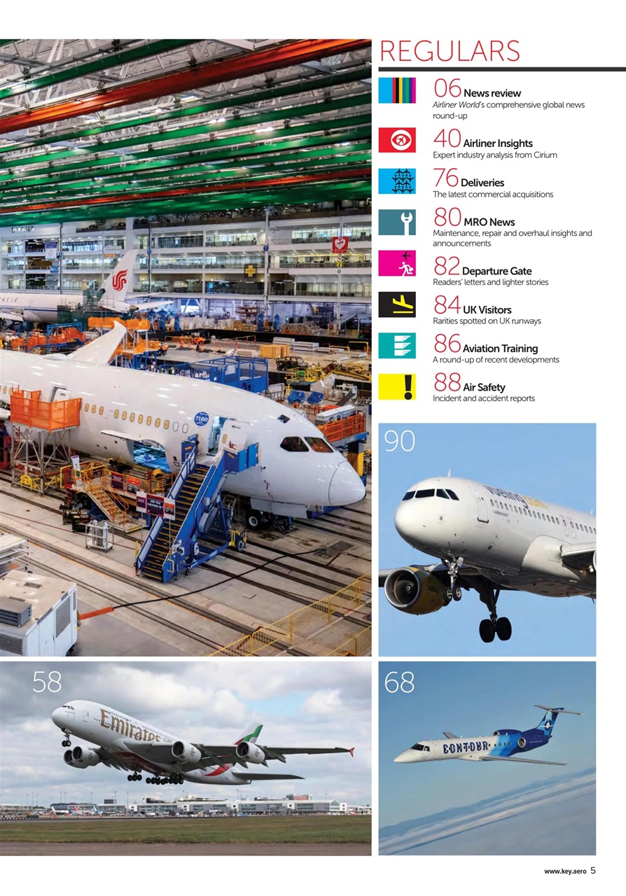 Airliner World Preview Pages