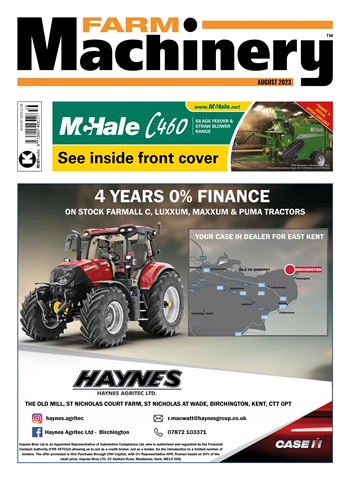 Farm Machinery issue Aug-23