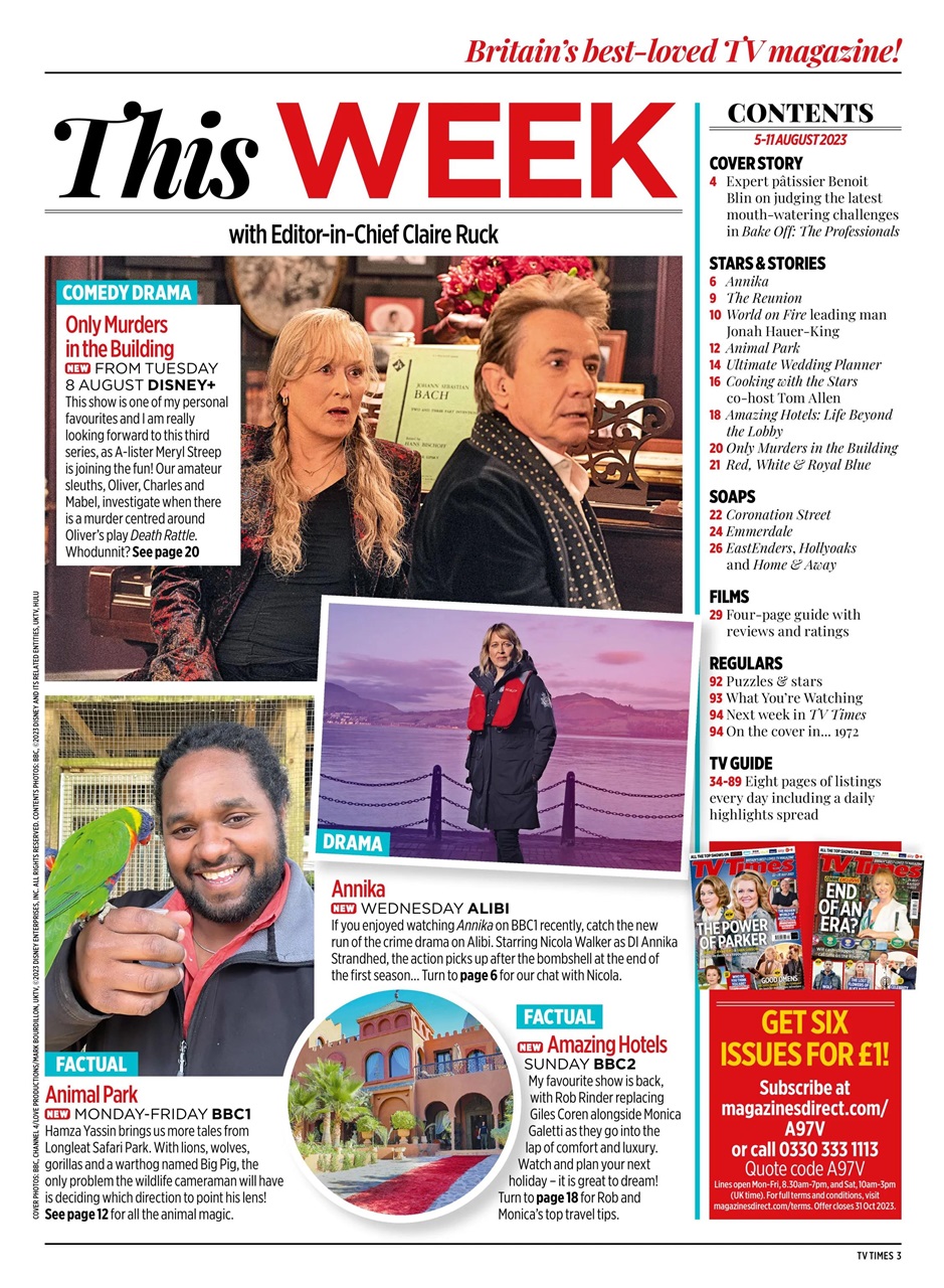 TV Times Preview Pages