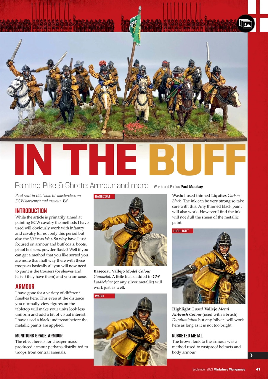 Miniature Wargames Preview Pages