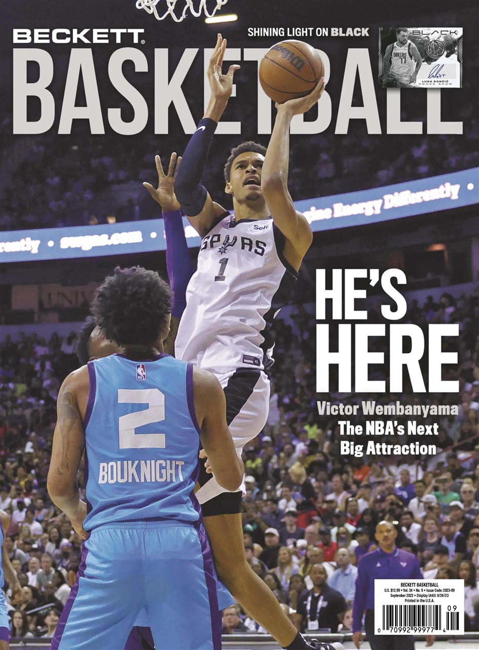 Beckett Basketball Magazine Preview Pages