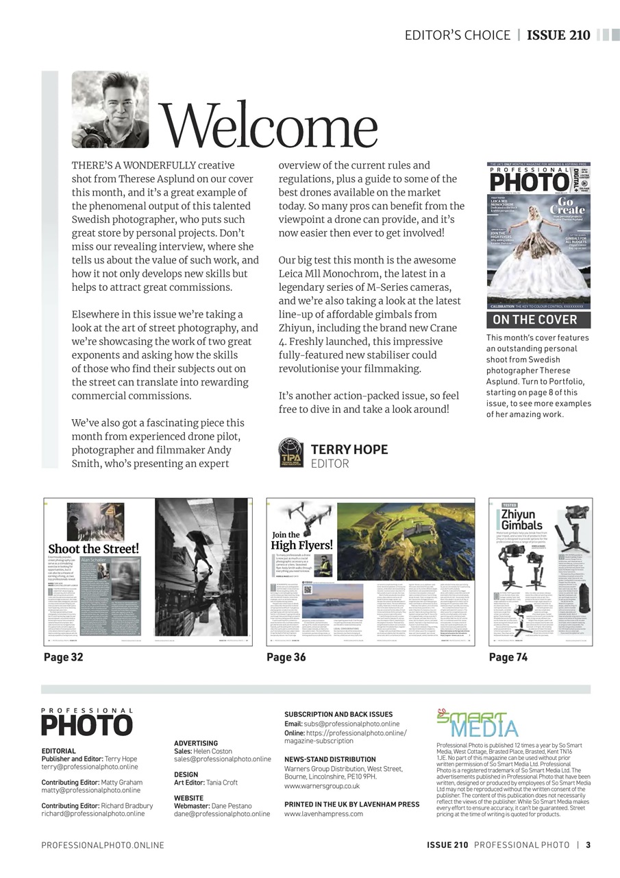 Professional Photo Preview Pages