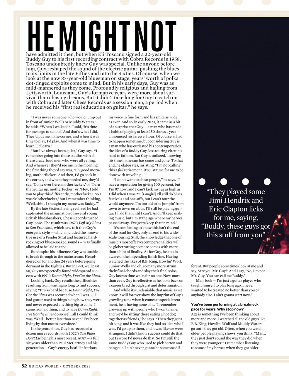 Guitar World Preview Pages