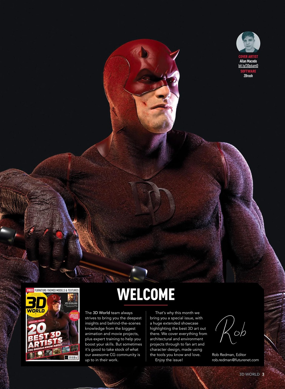 3D World Preview Pages