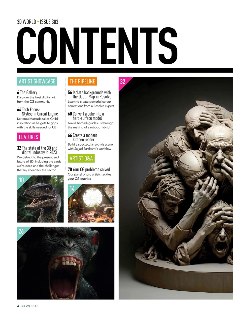 3D World Preview Pages