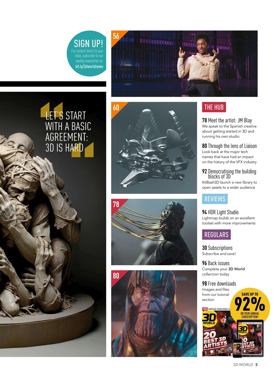 3D World Preview Pages