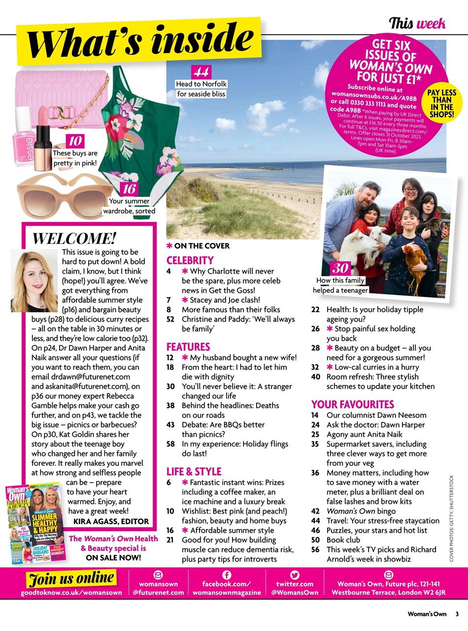 Woman's Own Preview Pages