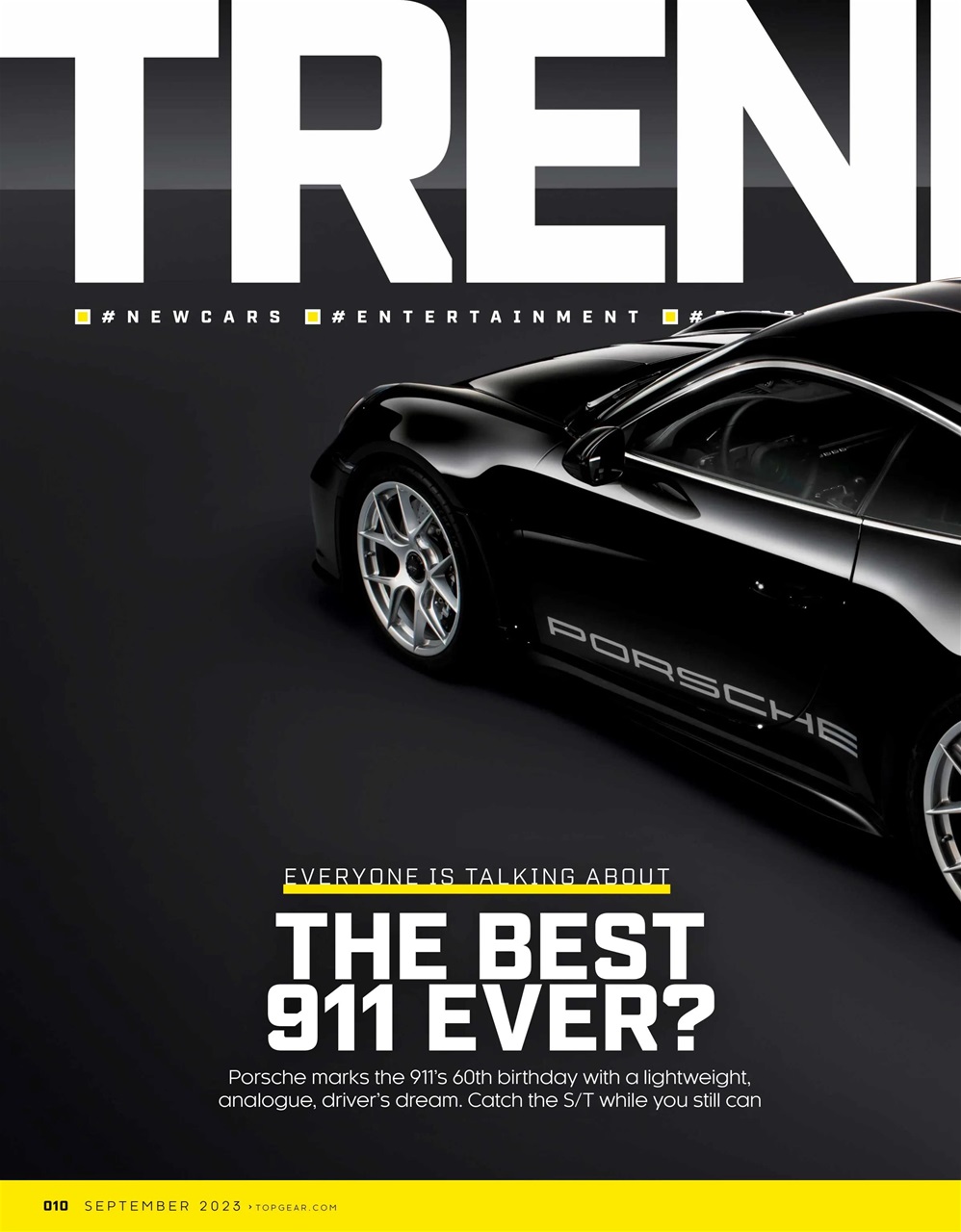 BBC Top Gear Magazine Preview Pages