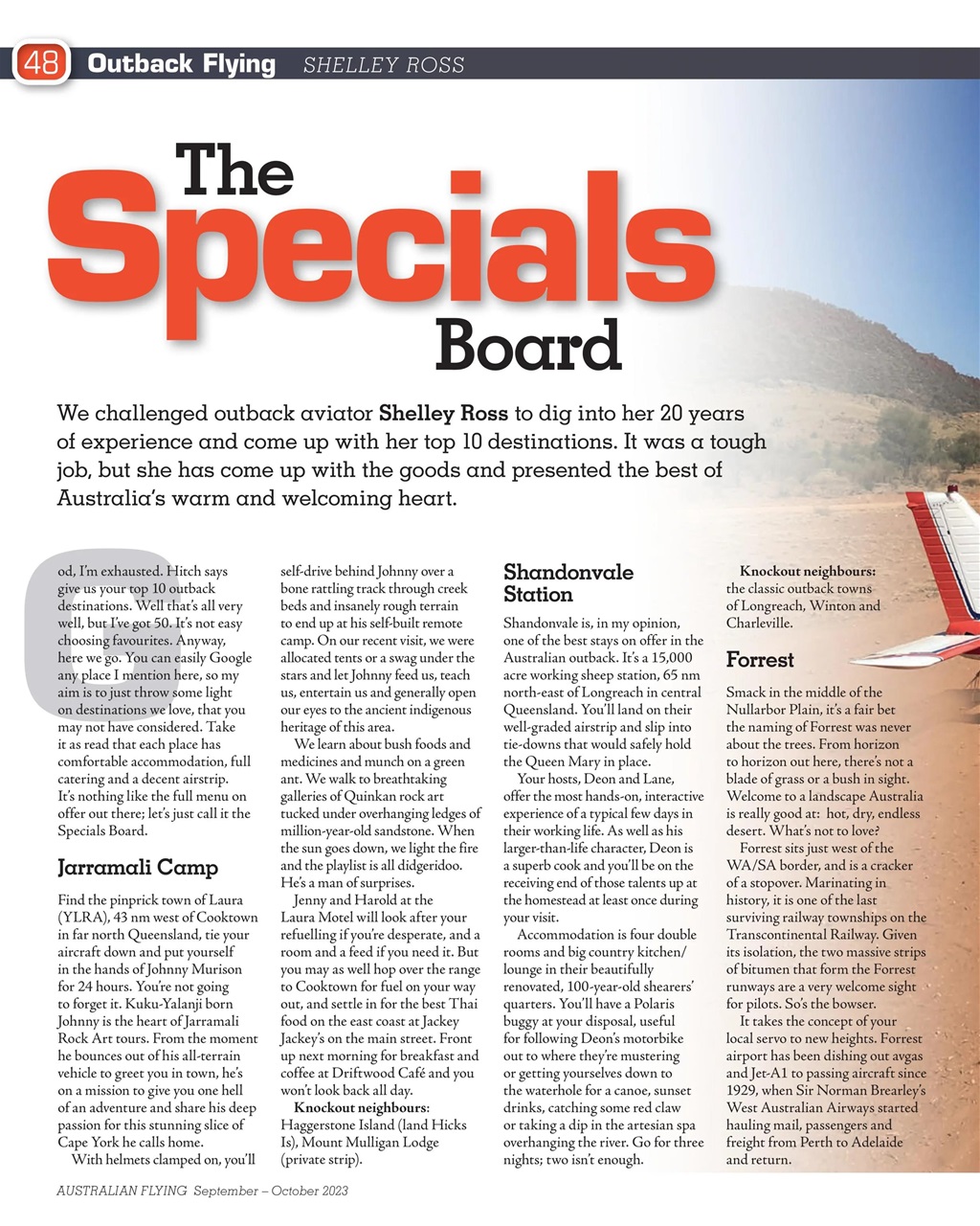 Australian Flying Preview Pages