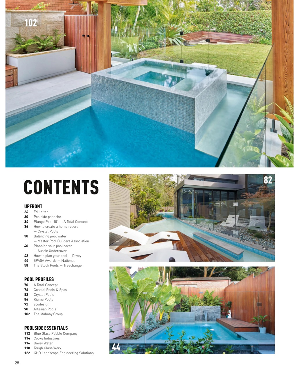 Poolside Showcase Preview Pages