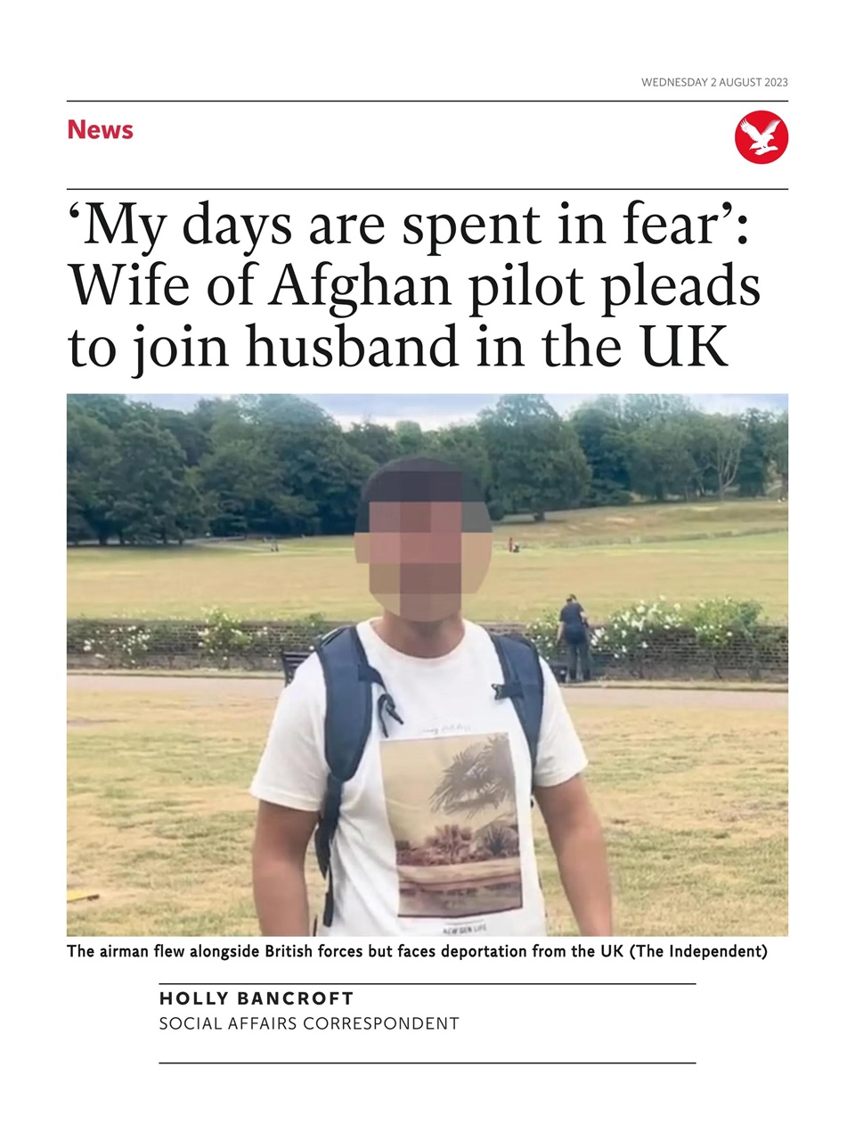 The Independent Daily Edition Newspaper Preview Pages
