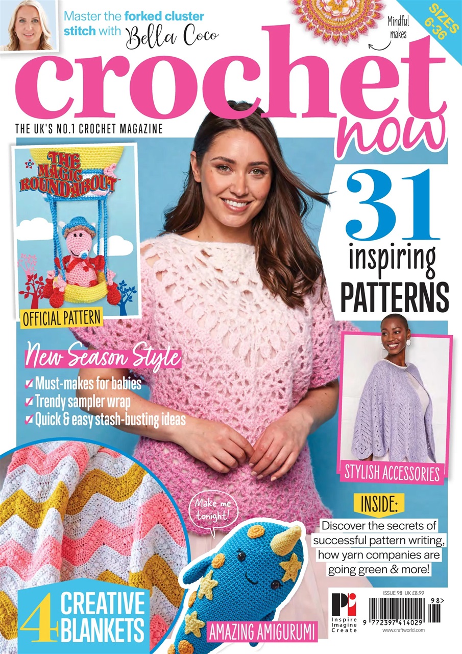 Crochet Now Magazine Preview Pages