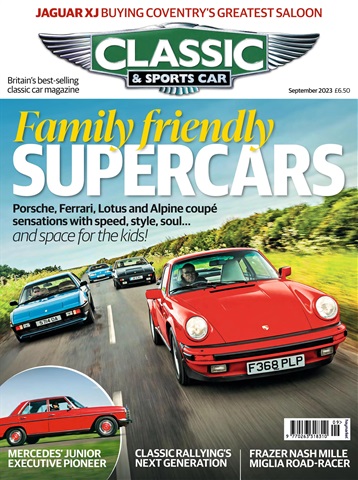 Classic & Sports Car issue Sep-23