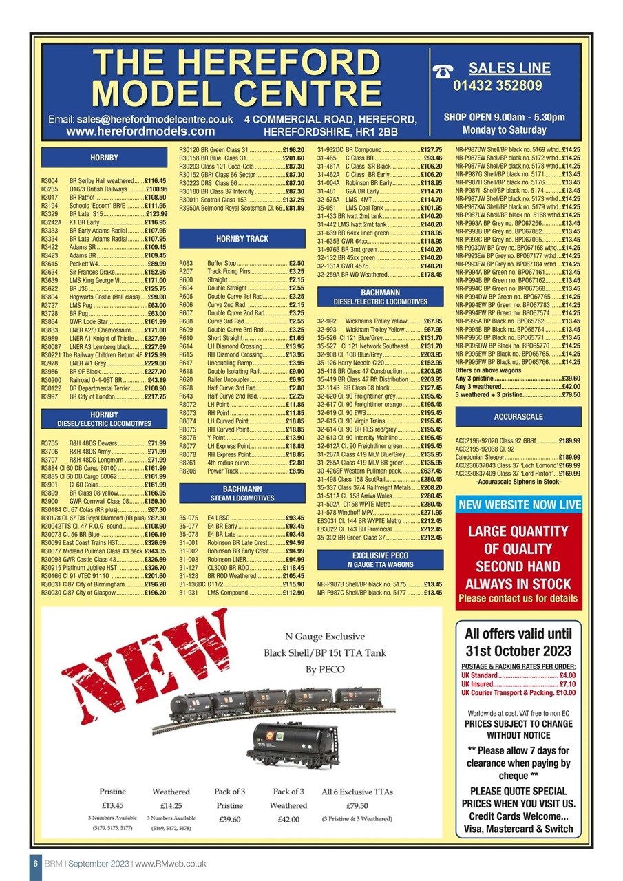 British Railway Modelling (BRM) Preview Pages