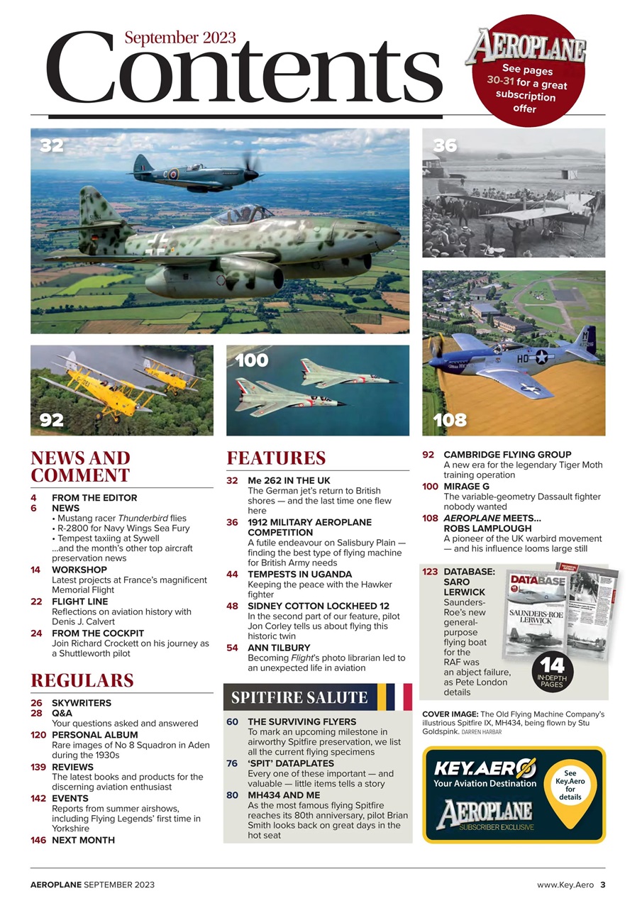 Aeroplane Preview Pages