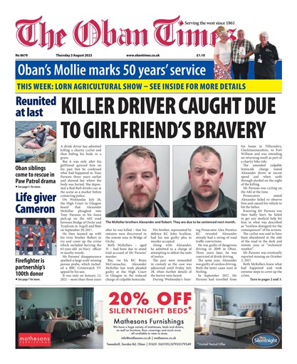 The Oban Times & Lochaber Times issue 