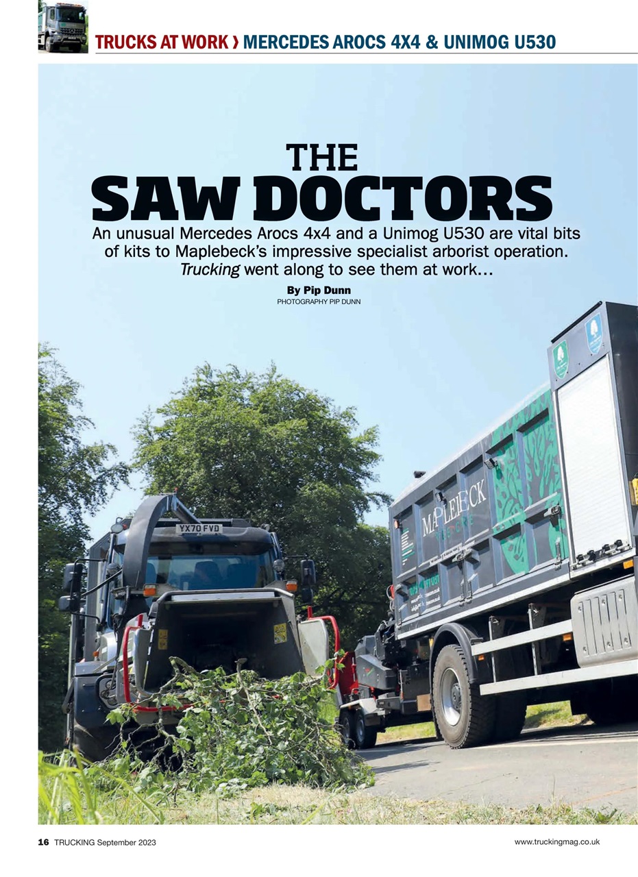 Trucking Magazine Preview Pages