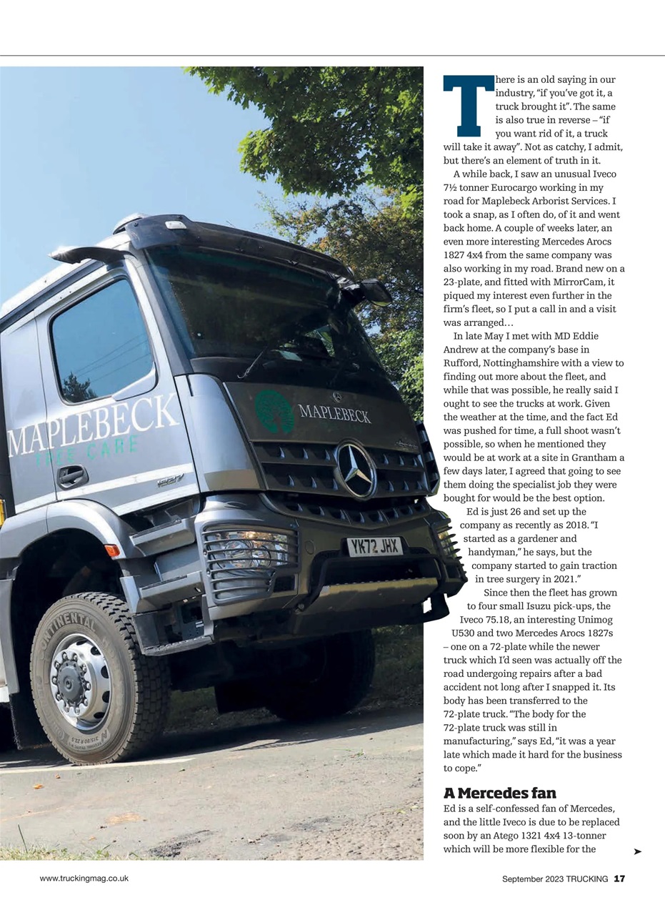 Trucking Magazine Preview Pages