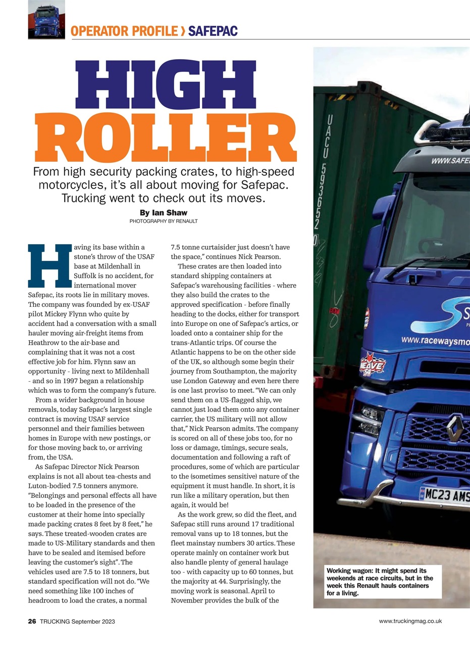 Trucking Magazine Preview Pages