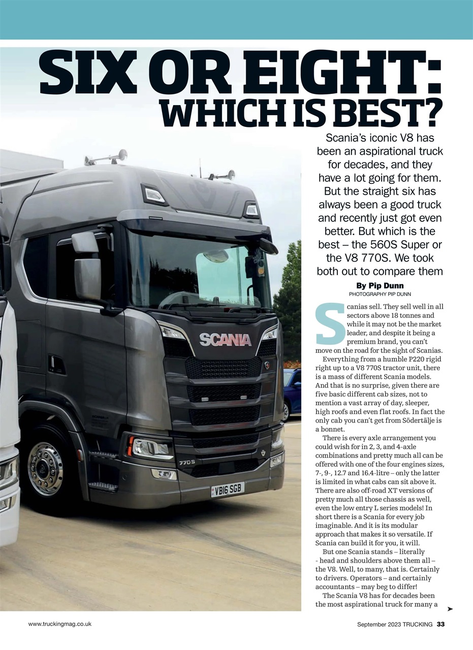 Trucking Magazine Preview Pages