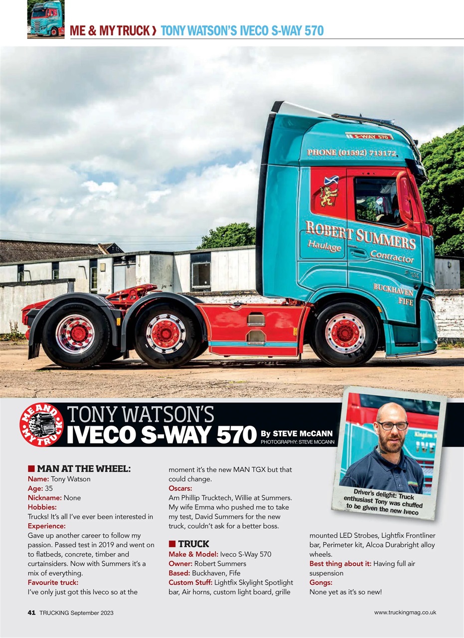 Trucking Magazine Preview Pages