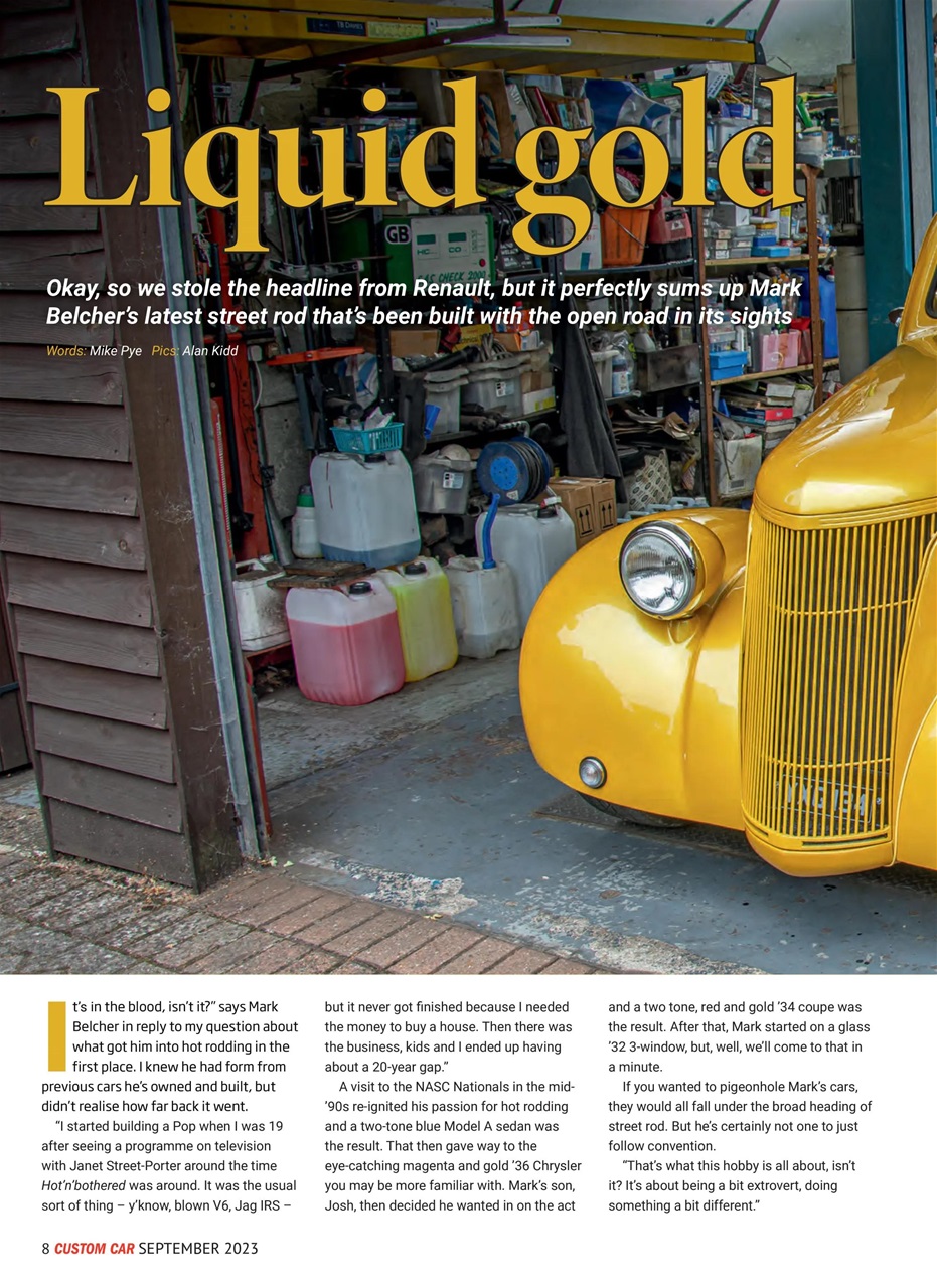 Custom Car Preview Pages