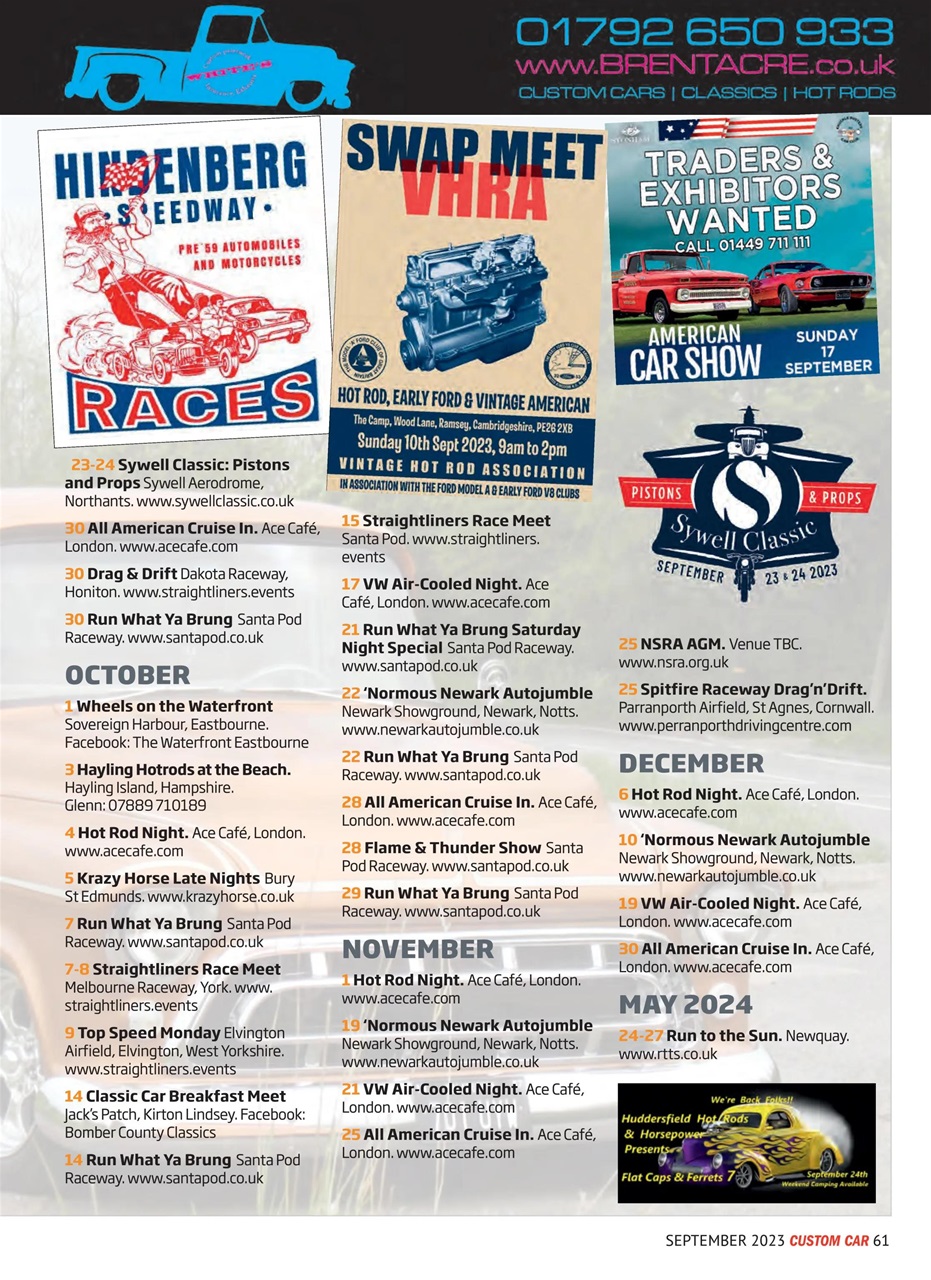 Custom Car Preview Pages