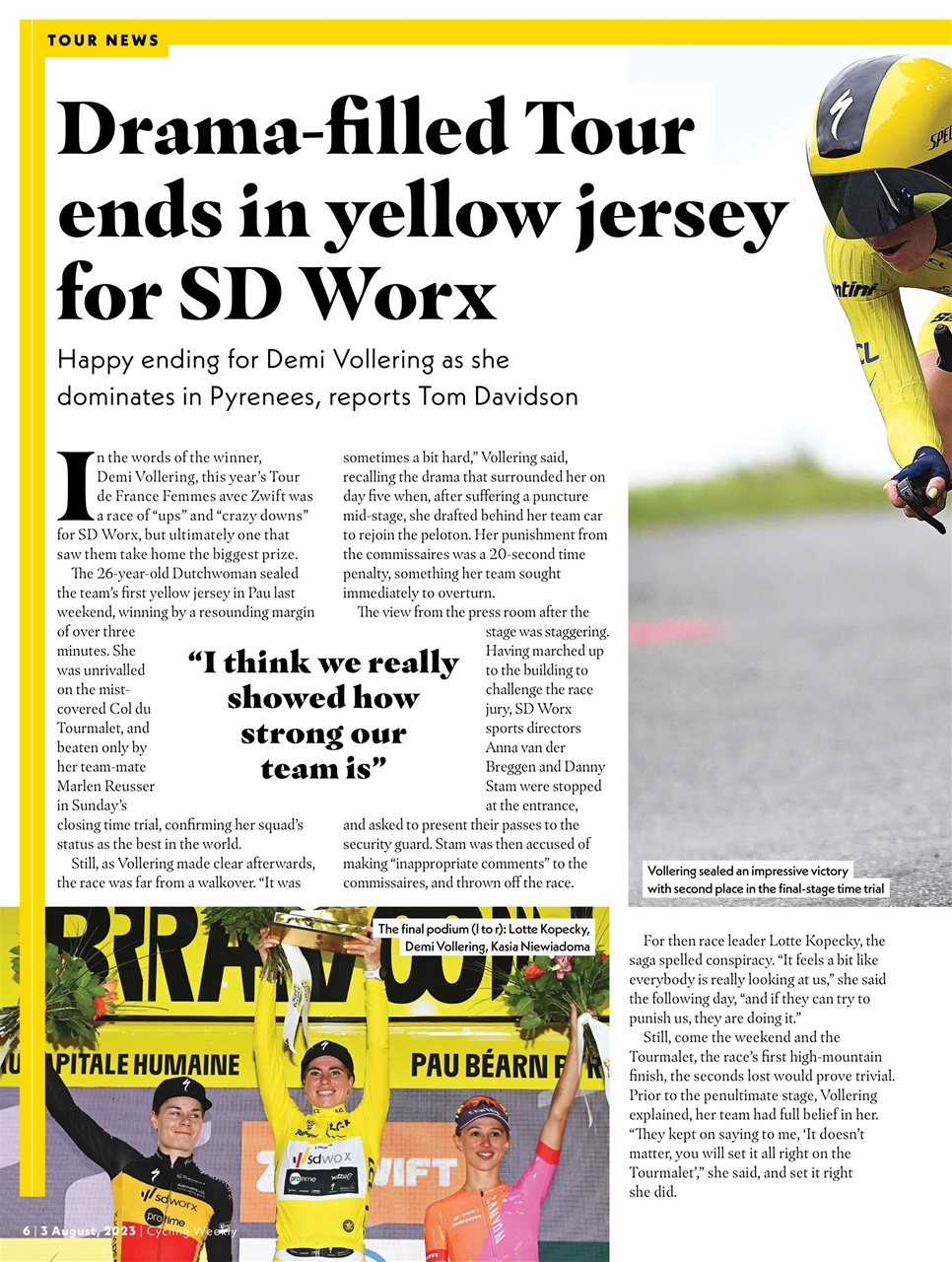 Cycling Weekly Preview Pages