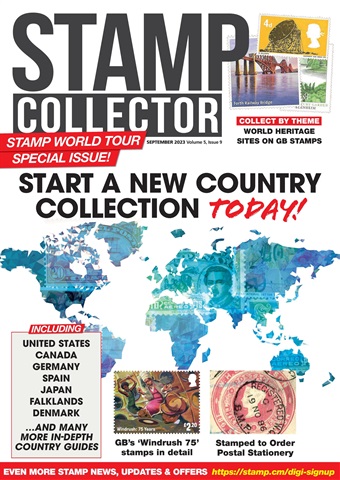 Stamp Collector issue September 2023