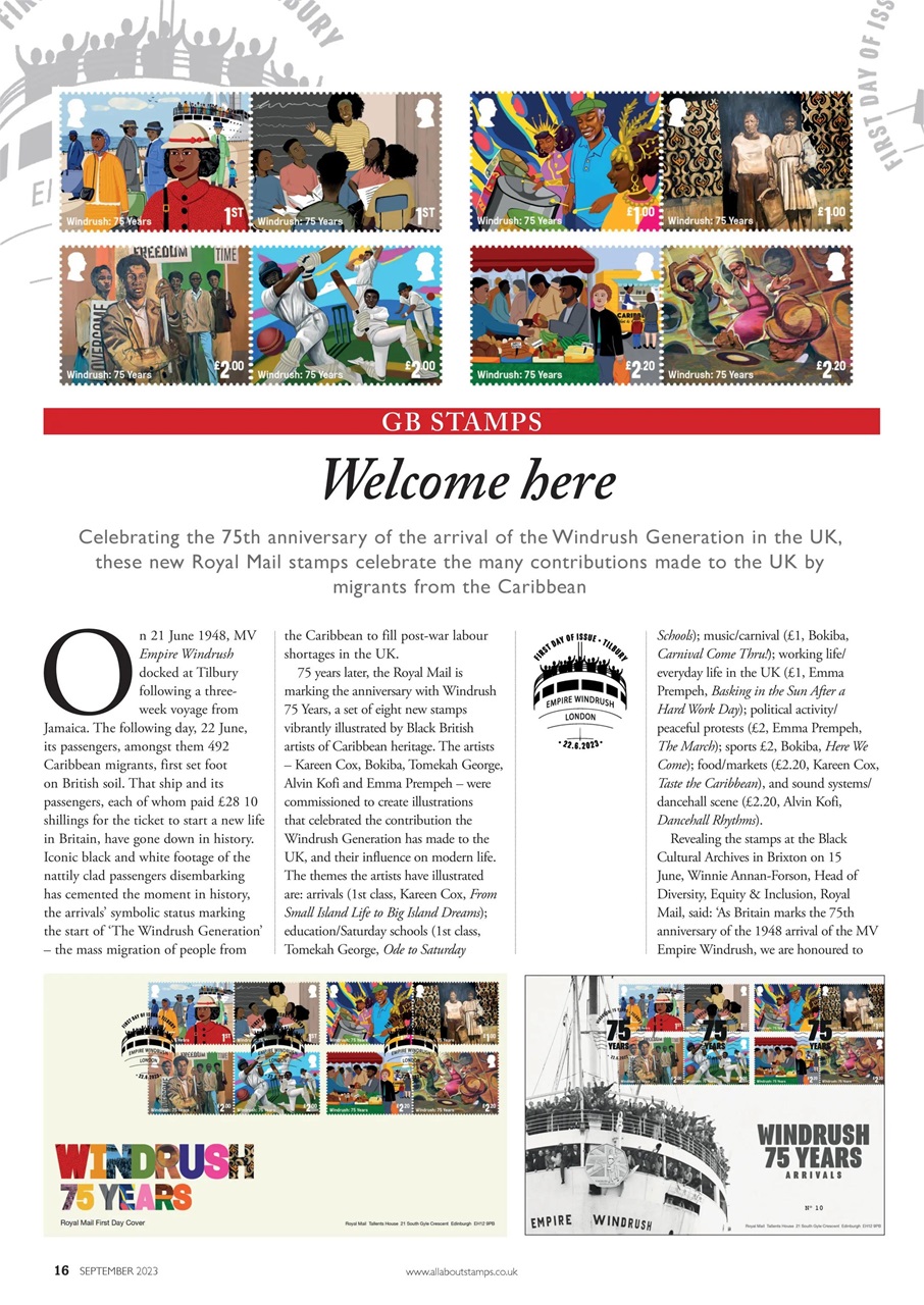 Stamp Collector Preview Pages