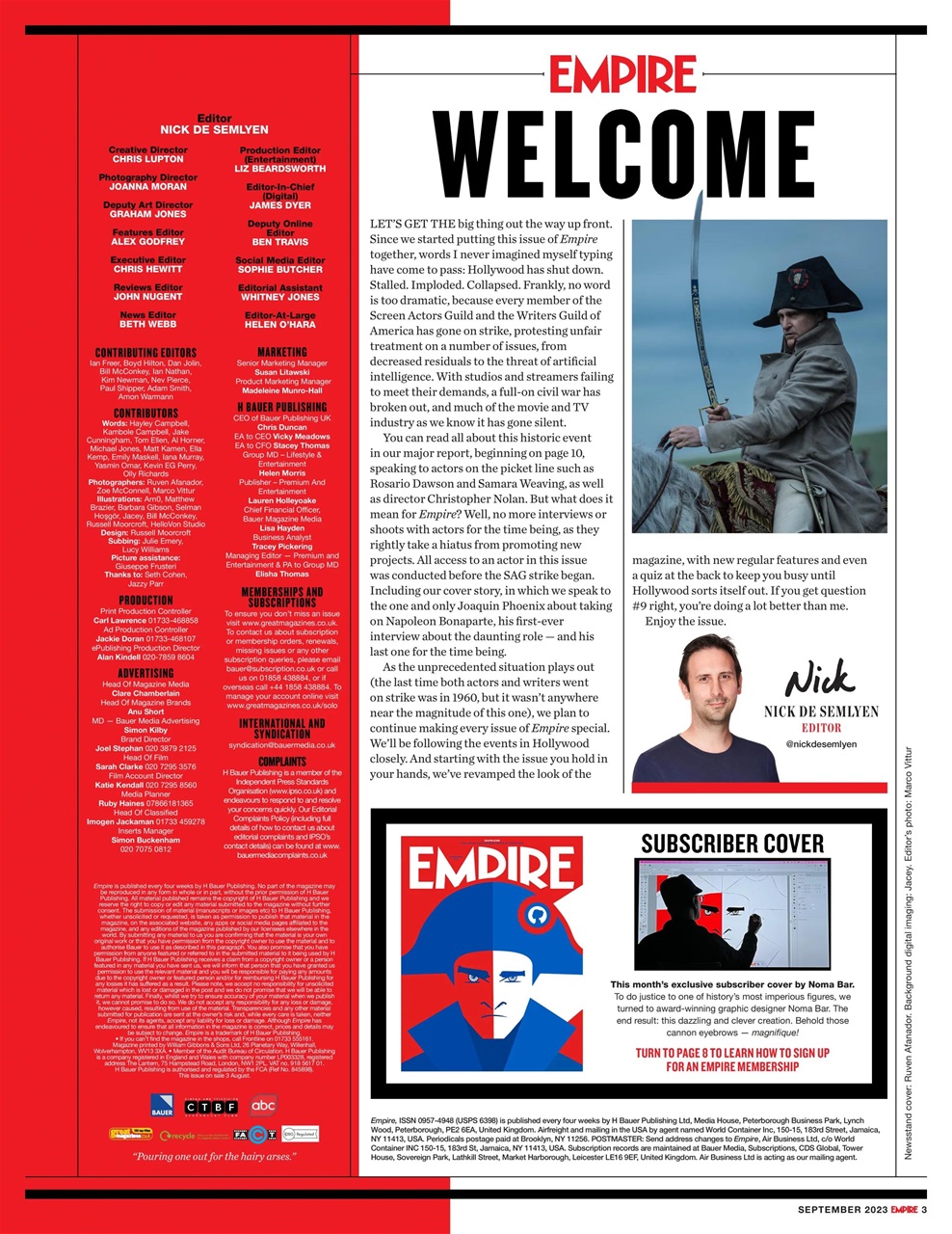 Empire Preview Pages