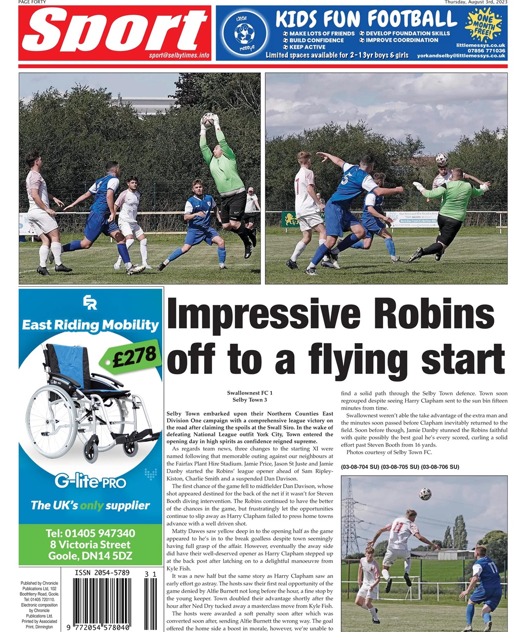Selby Times Preview Pages