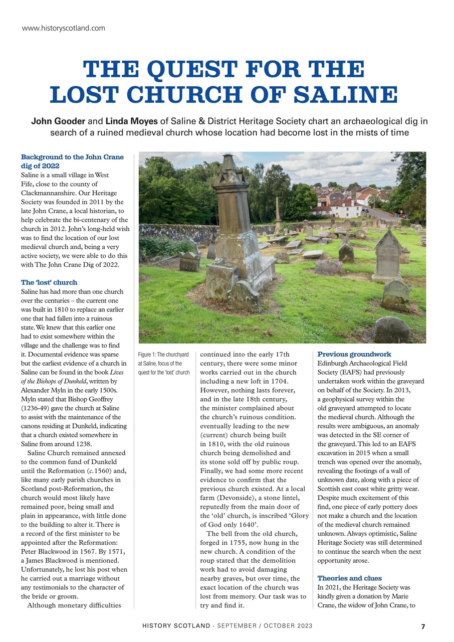 History Scotland Preview Pages