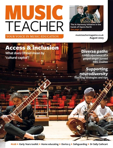 Music Teacher issue August 23
