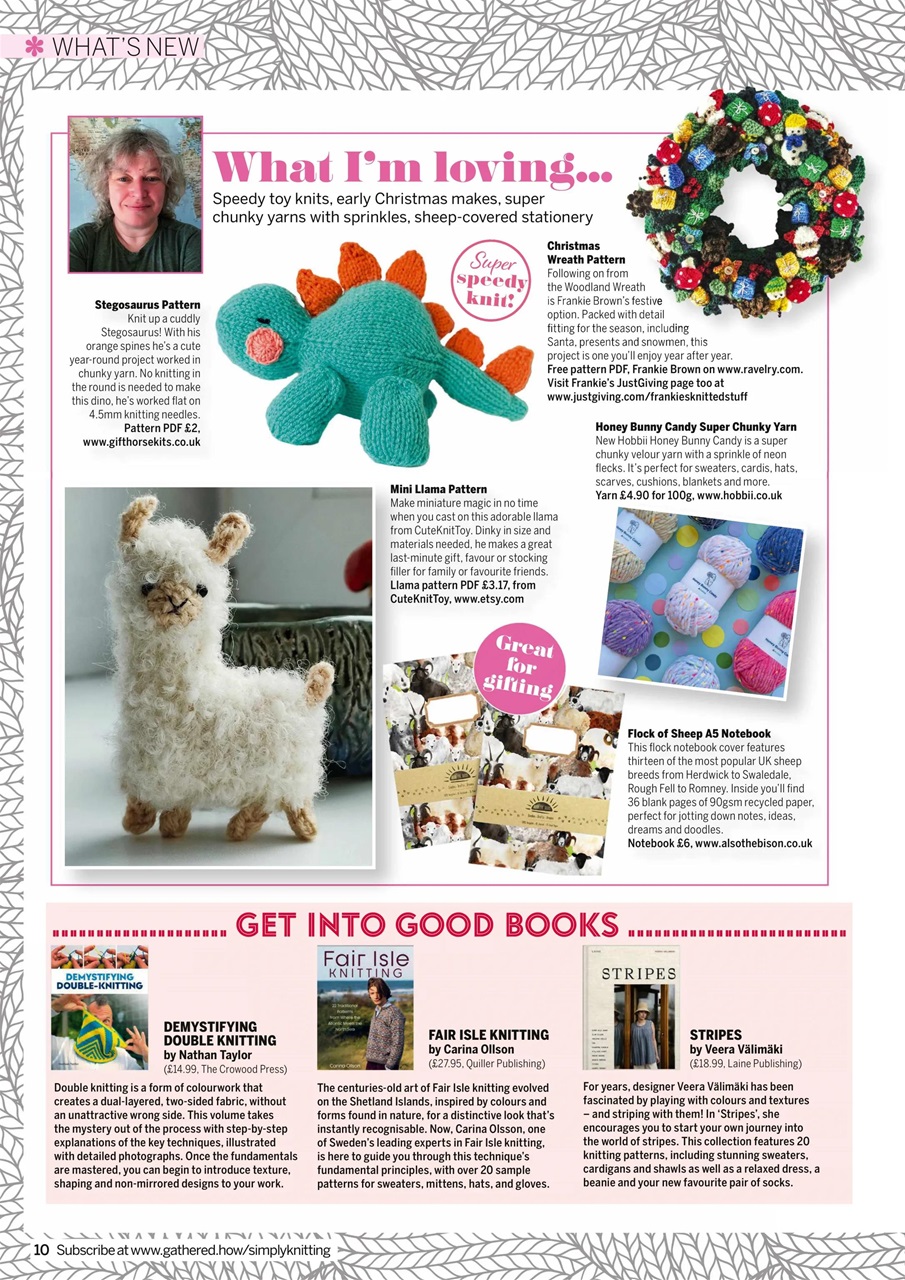 Simply Knitting Preview Pages