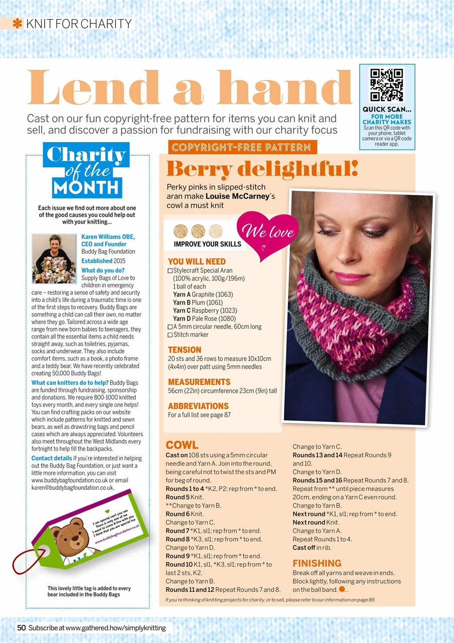 Simply Knitting Preview Pages