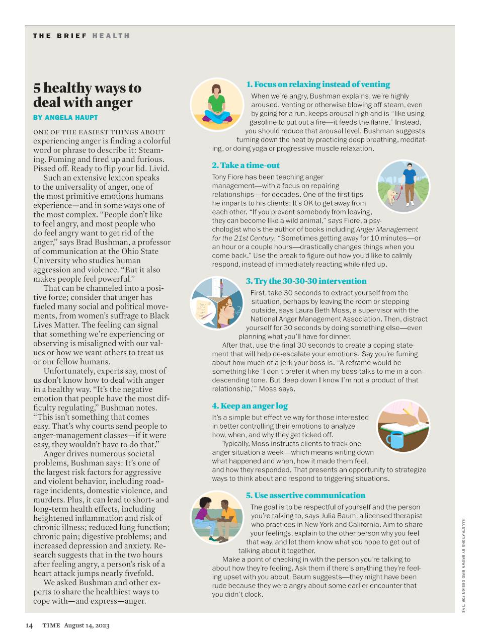 TIME Magazine Europe Preview Pages