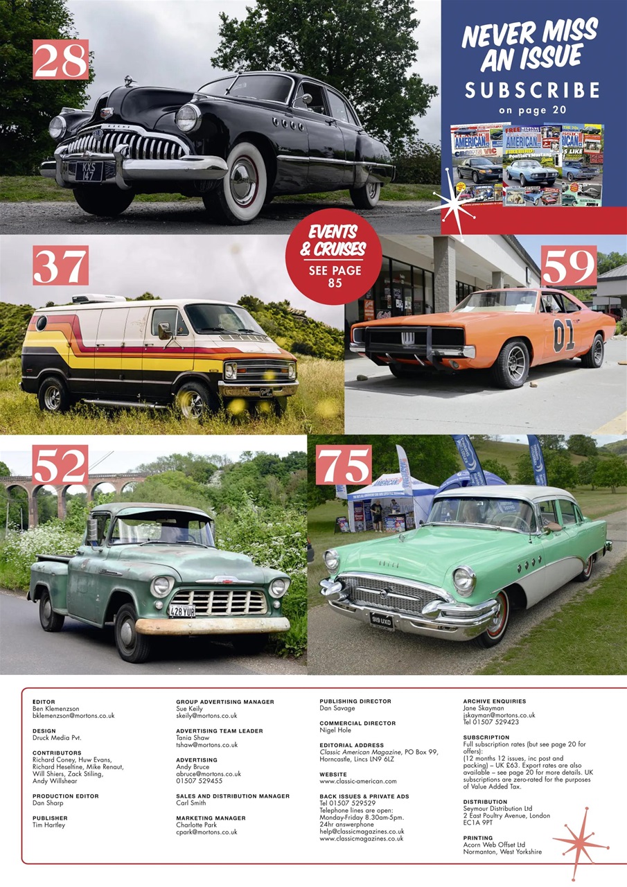 Classic American Magazine Preview Pages