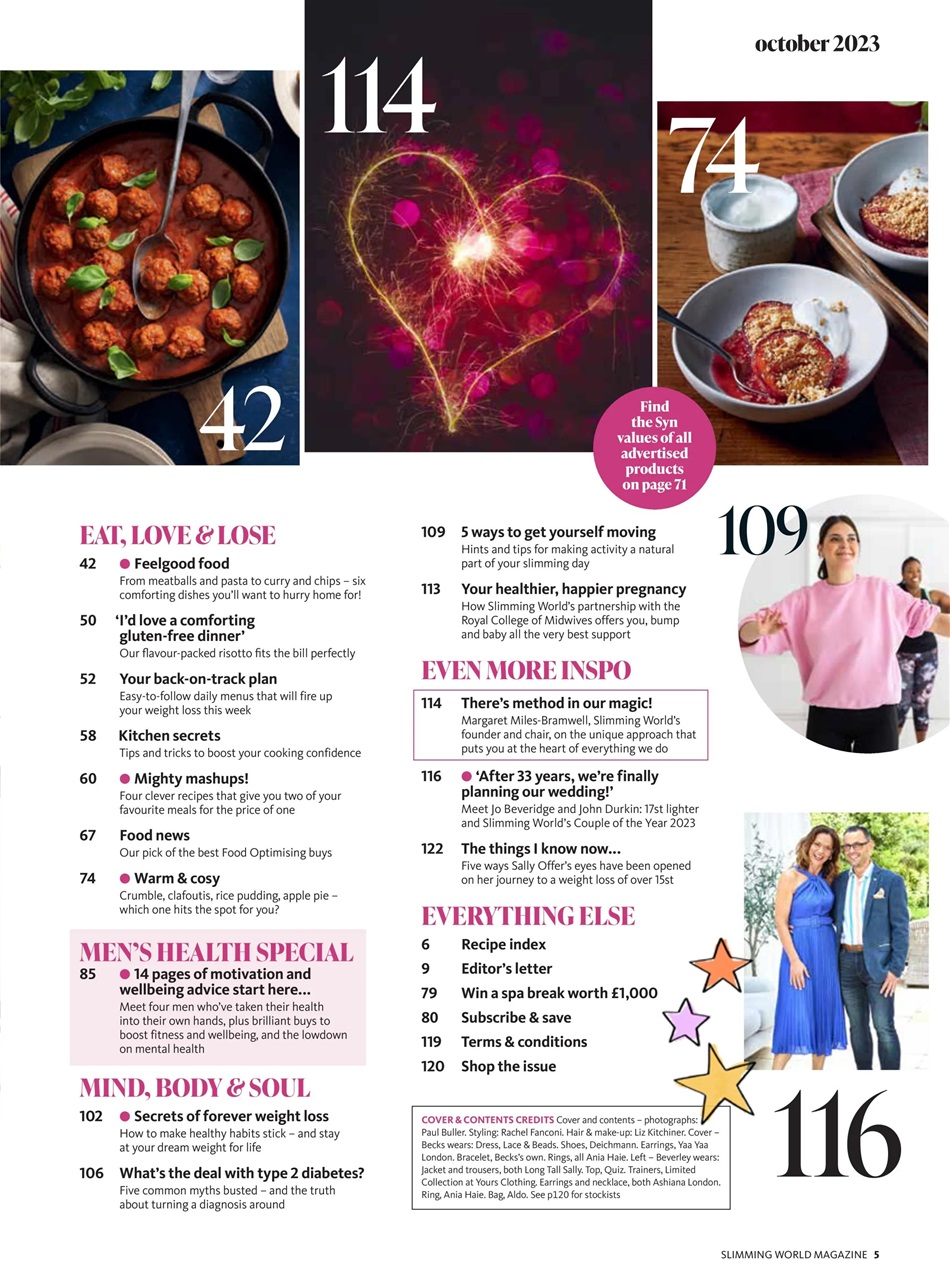 Slimming World Preview Pages