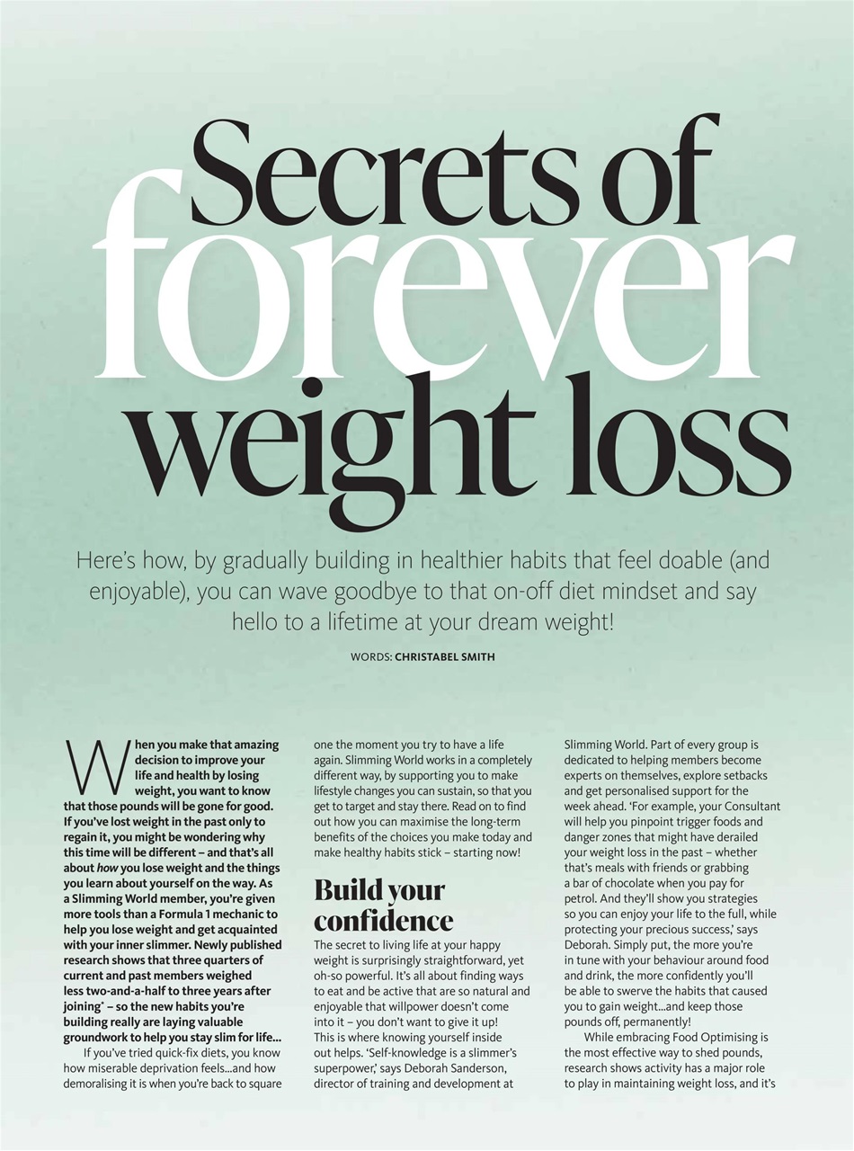 Slimming World Preview Pages