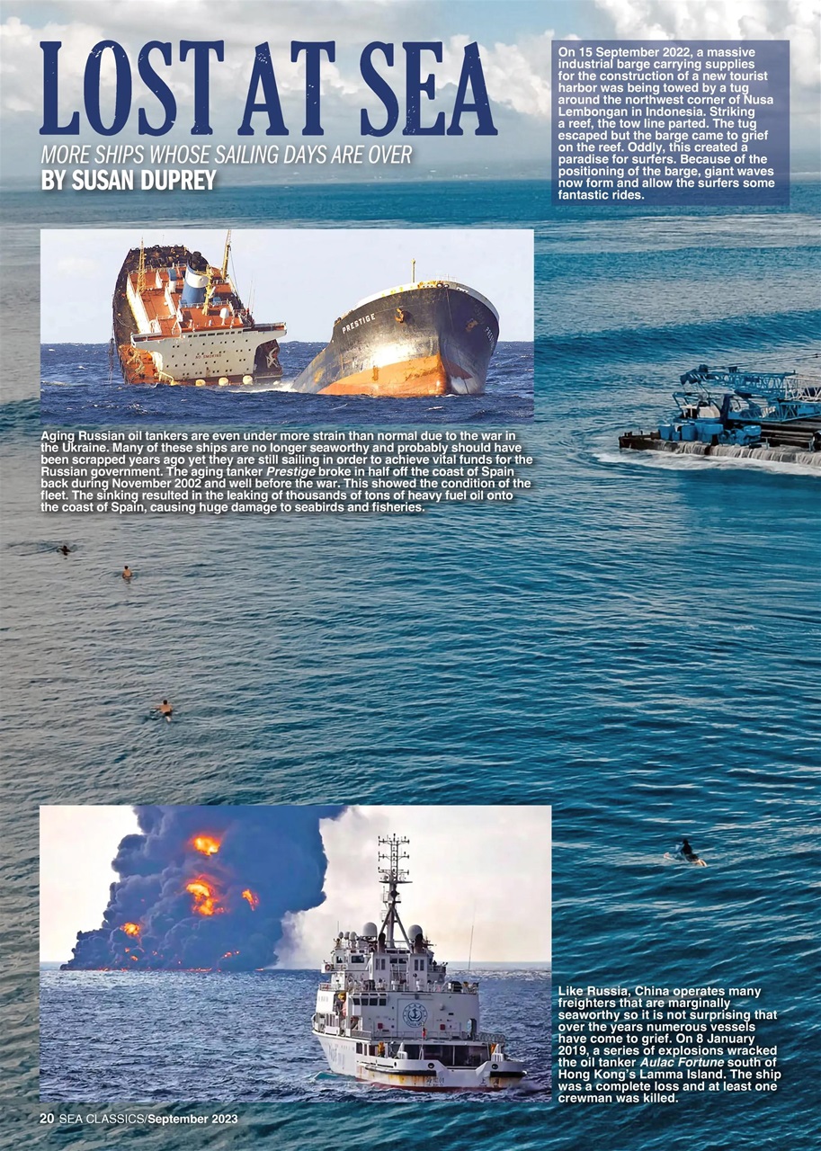 Sea Classics - Where History Sets Sail Preview Pages