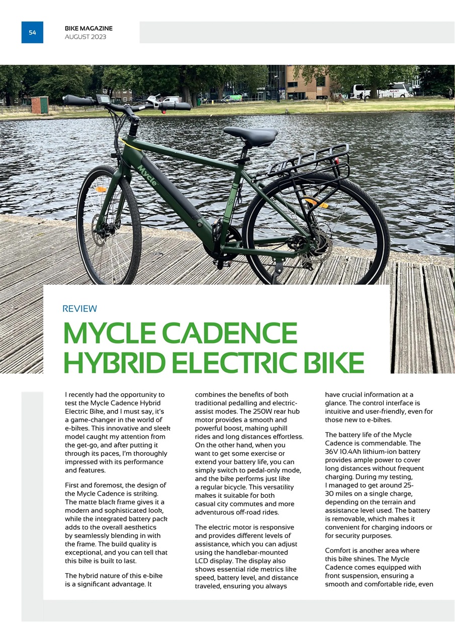 BIKE Magazine Preview Pages