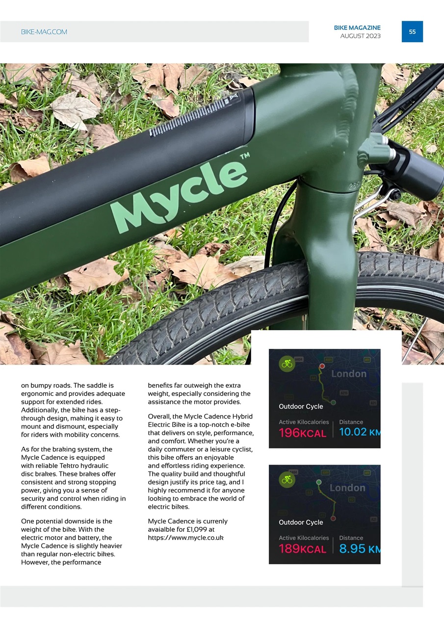 BIKE Magazine Preview Pages