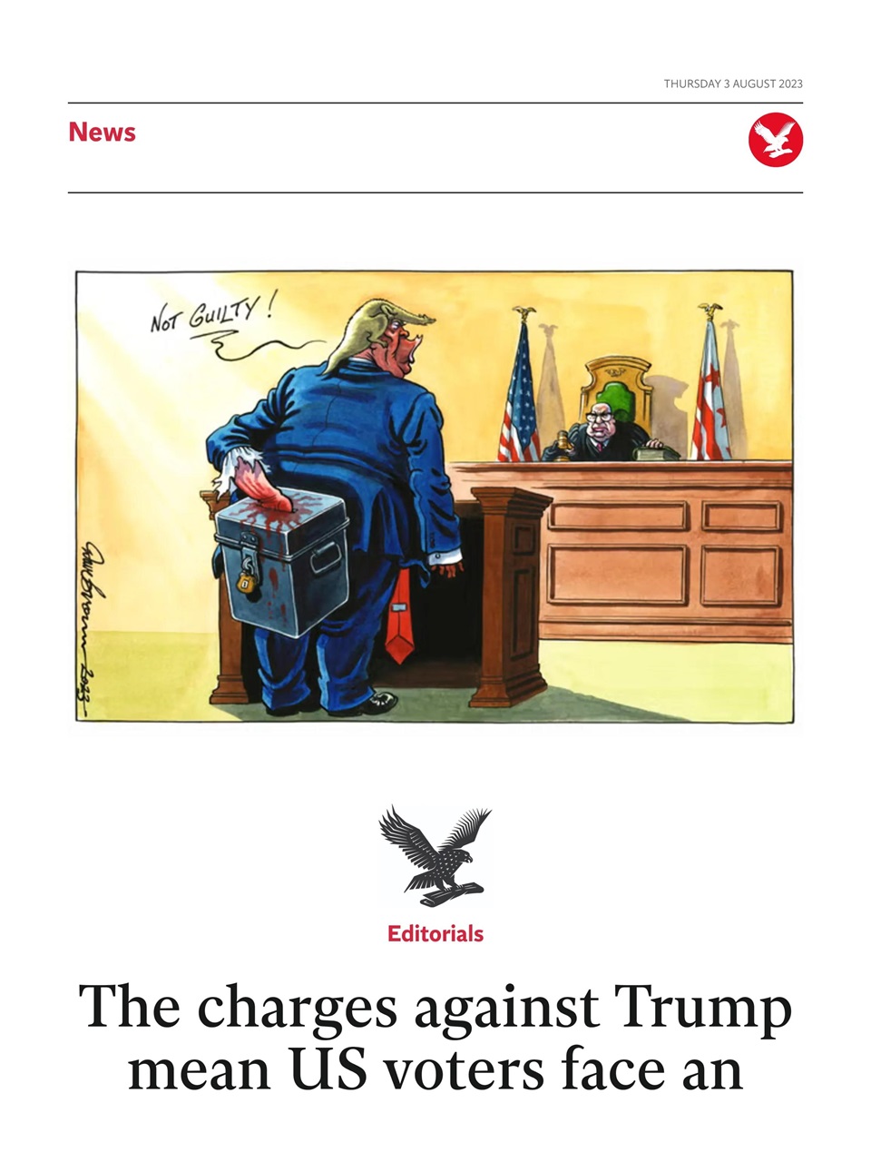 The Independent Daily Edition Newspaper Preview Pages