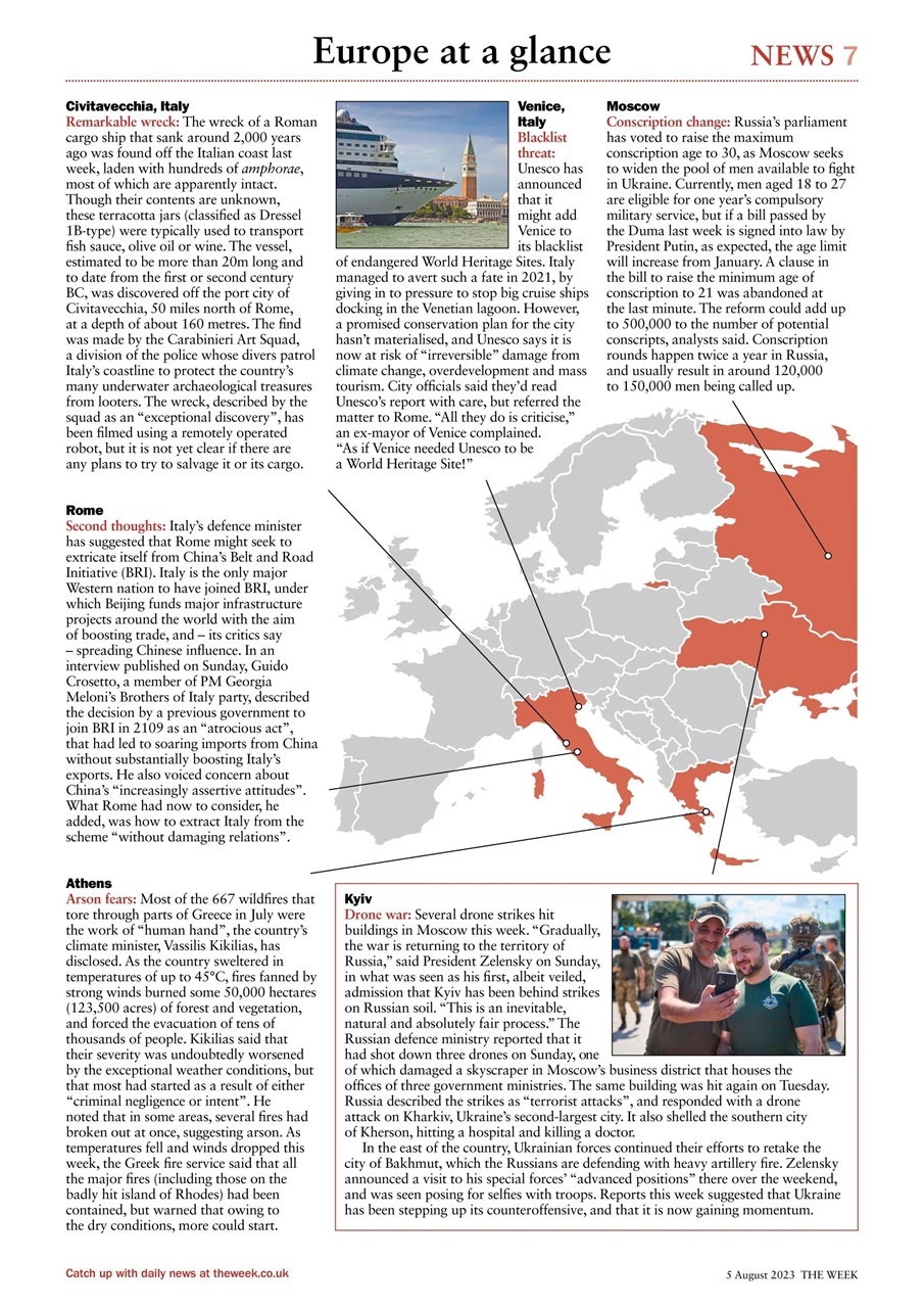 The Week Preview Pages